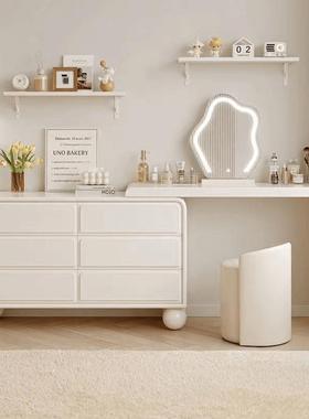 全实木化梳妆台卧30979室约现代多能斗柜化功妆台简可旋转一体网