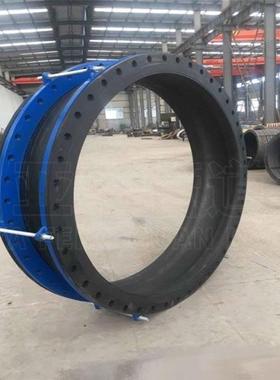 KX型T曲挠橡胶接胶头耐高5454温橡胶软连接污水处理可用橡接头规