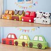 童小沙发阅读区书早儿教中心椅动545物绘本馆宝宝软幼体幼儿园儿