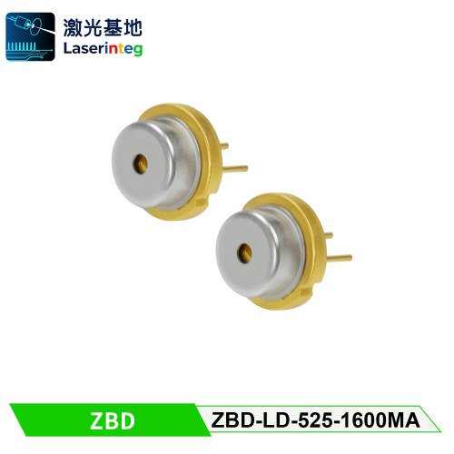 525nm1.6W,520nm1.6W绿光激光管