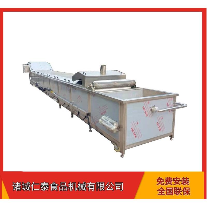 软包装金针菇巴氏杀菌机香菇漂烫护色低温巴氏杀菌冷却流水线包