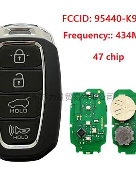 适用于现代智能卡434频率ID47芯片SY5IGFGE04P/N:95440-K9000