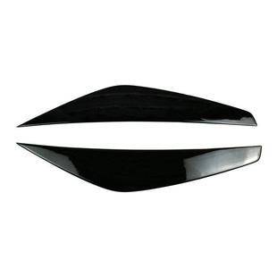 专用灯眉眼眉大灯装 福特翼虎亮黑树脂改装 饰贴件 20款 适用于17