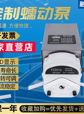 小型蠕动泵BT100S-YZ1515微型0-10V电流控制实验室用泵水循环泵