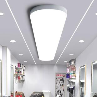 美发店无影灯超亮理发店专用灯软膜灯箱天花灯店铺网红发廊吊顶灯