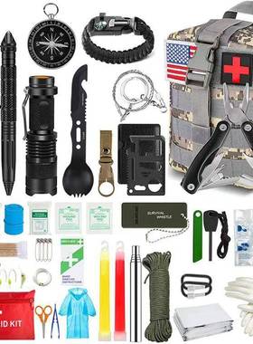 户外野营camping多功能工具野外求生露营装备旅行用品套装
