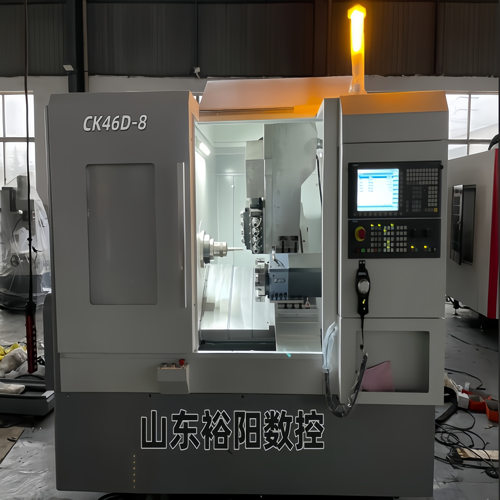 车床cnc车铣复合数控车床CK46D-8斜床身动力头数控车机床