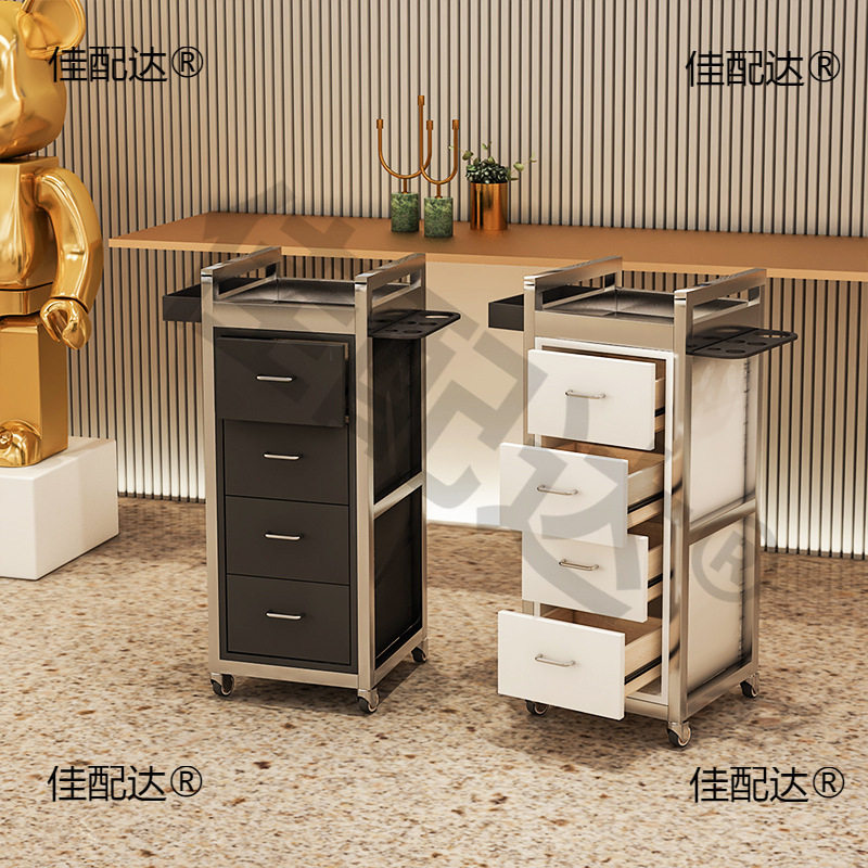 理发店工具柜剪发简约工具具车理发柜子发型美发师储物柜发廊