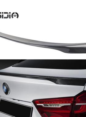 适用于14-IN款宝马X6F16MP款碳纤维尾翼扰流板工厂直销