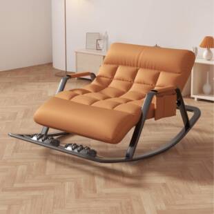 摇摇椅加大加宽新款家用阳台休闲可调节懒人沙发椅子双人折叠躺椅