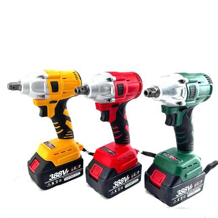 新统领无刷电动扳手充电扳手大扭力冲击汽修架子工木工套筒风炮