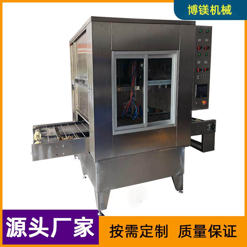 供应单轴在线往复机全自动喷漆机塑料五金玩具喷涂设备