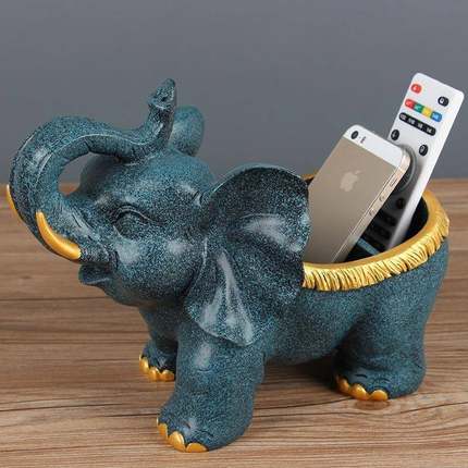 象树脂工艺品欧式摆件客厅办公桌玄关酒柜装饰品家居房间摆设复古