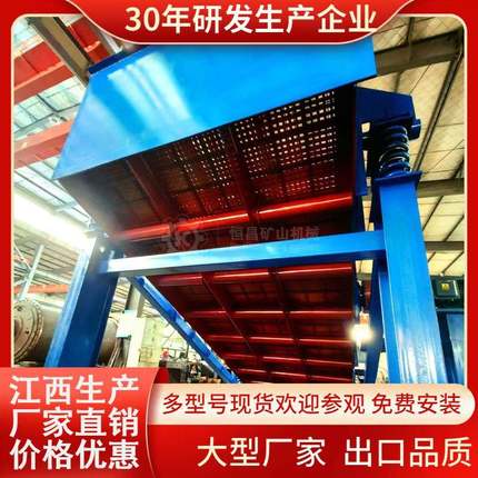 江西双层圆振筛1854型聚氨酯筛网耐磨寿命长矿用石料震筛分设备