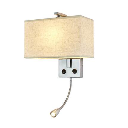 卧室床头灯铁艺轻奢美式客厅壁灯现代简约创意楼梯灯具