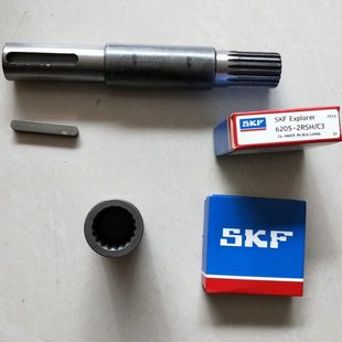 花建轴谷王星光丰源收割机耕田机行走无级变速器皮带传内孔动花键