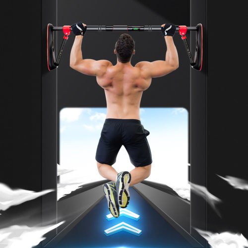 单杠室内家用引体向上器吊环家庭门框健身器材儿童免打孔门上单杆
