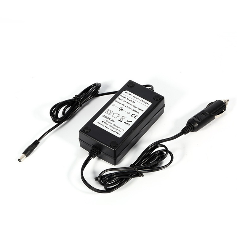 10-30V输入12.6v/16.8v3a 25.2v/29.4v1.5a 车载钓鱼灯锂电充电器