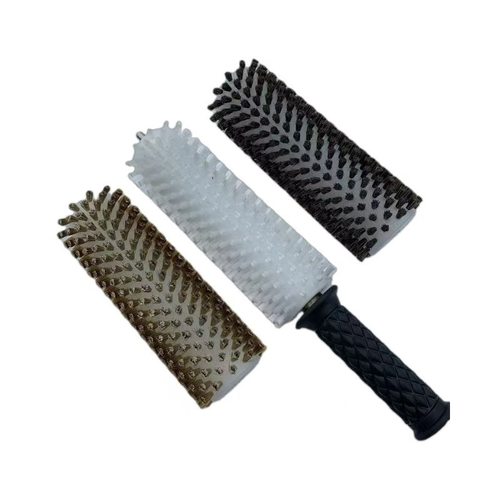 滑雪板打蜡滚刷 抛光滚刷 雪板打蜡套装 尼龙刷 马毛刷 铜丝刷