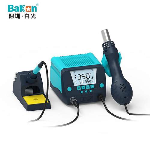 白光BK881热风枪拆焊台二合一智能恒温热风台电烙铁电子焊接维修