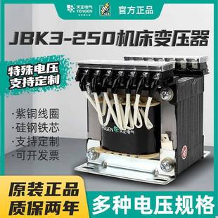 天正电气机床控制变压器JBK3-250VA3802201103624126全铜
