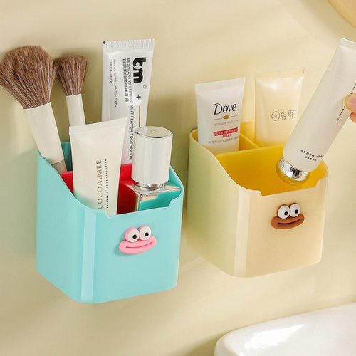 家用免打孔收纳盒壁挂卫生间挂篮