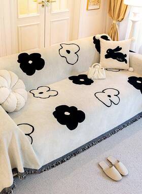 J5D双面雪尼发尔沙巾四季通套AOH扶手靠背罩坐垫子2025新用款全包