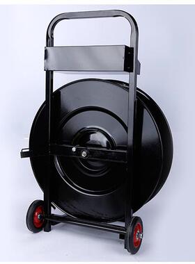 带盘车塑钢带带打包机盘JPR车塑钢打包车小推圆带盘PP打包支架子