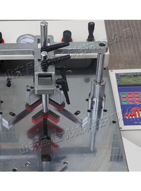 数控钉角机装饰画框实木线条钉角设线0度直角框硬9木条pj-djj-0扣