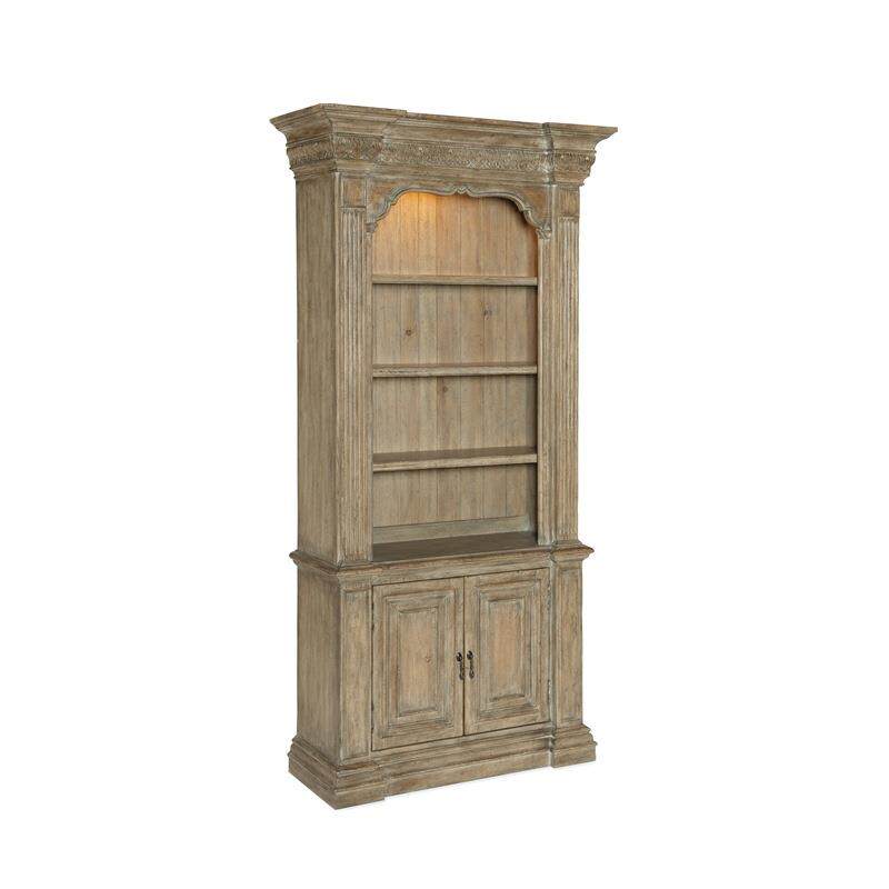 法式乡村式实木雕花书柜美复古做陈旧书橱书房书架办公展柜列FKN