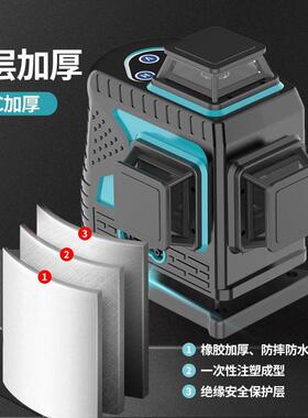 国新款进口户外强光全自德动调平12线墙绿光平水仪贴YY270149地贴