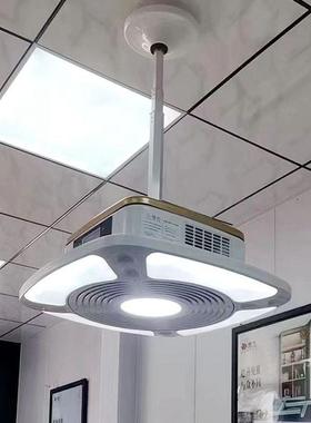 音排式内循环吸烟灯直器管道式空AFJ气净化除静烟棋牌室抽烟机三