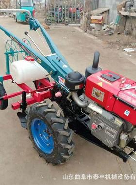 农SFT用121型手扶拖机家两轮手启扶用拖拉机15拉马力电动手扶旋耕