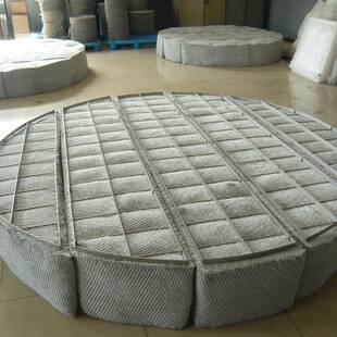 蒙乃尔OAT过滤丝网水除雾捕沫器塔气硫液分离雾油烟净化装置脱除