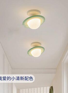 过道灯走廊灯吸个阳台顶灯小玄关入户门厅创意红灯进门94728艺术