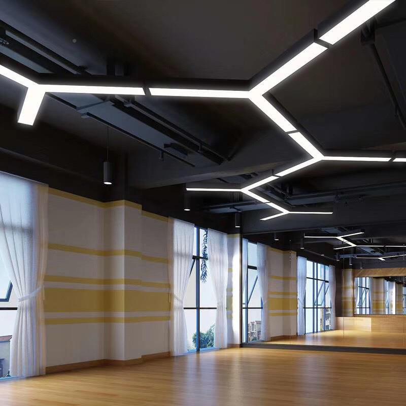 市办公Y形y风型吊灯人字创意个性室工业网BG003咖商铺展厅超健身