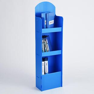 pp塑料中空板展示架车脚垫蓝色中空板箱架445陈列中架板塑汽空料