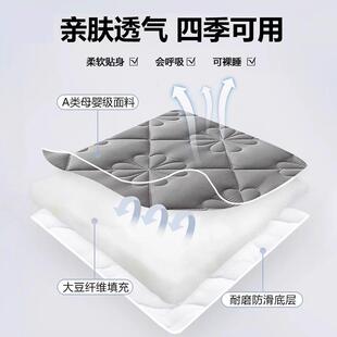 六席面全包床笠拉bb885129尘链款夹棉床罩床套罩5梦思床垫保护罩