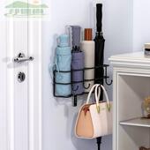 家门口壁挂式 置雨挂用雨伞收纳架伞收架纳挂钩伞架放伞MUE置物架