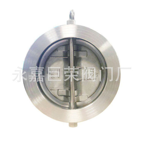 304/316L不锈钢对夹蝶式止回阀