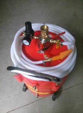 塑料泡沫洗液罐泡沫FO-909S机车便携洗式泡沫车桶铁泡沫器机