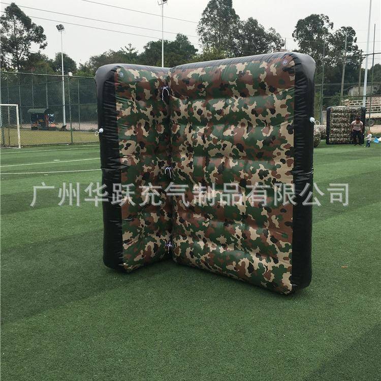 真人CS游戏场地掩体充气掩体充气障碍物CS场地模型搭建设计规划