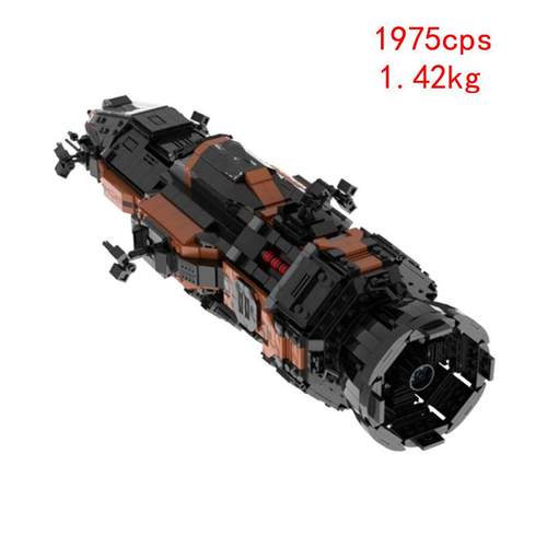 热卖现货MOC-95879中型星舰拼装小颗粒积木益智玩具模型摆件
