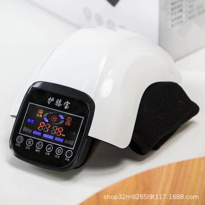 膝盖理疗关节仪电热按摩器护膝保暖揉捏振动加热敷护膝老寒腿疼痛