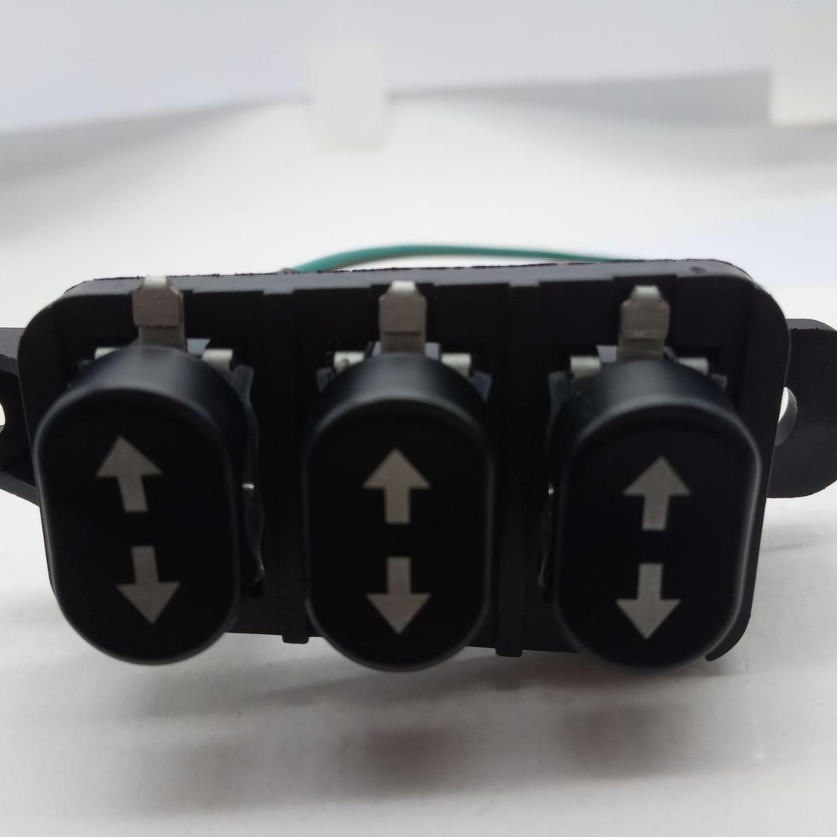 车载三合一电木开关带线束船型开关ON-OFF汽车开关面板