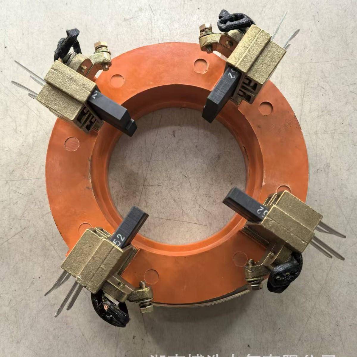 矿用电机车配件刷架圈总成直流牵引电动机ZBQ-8电刷齿轮