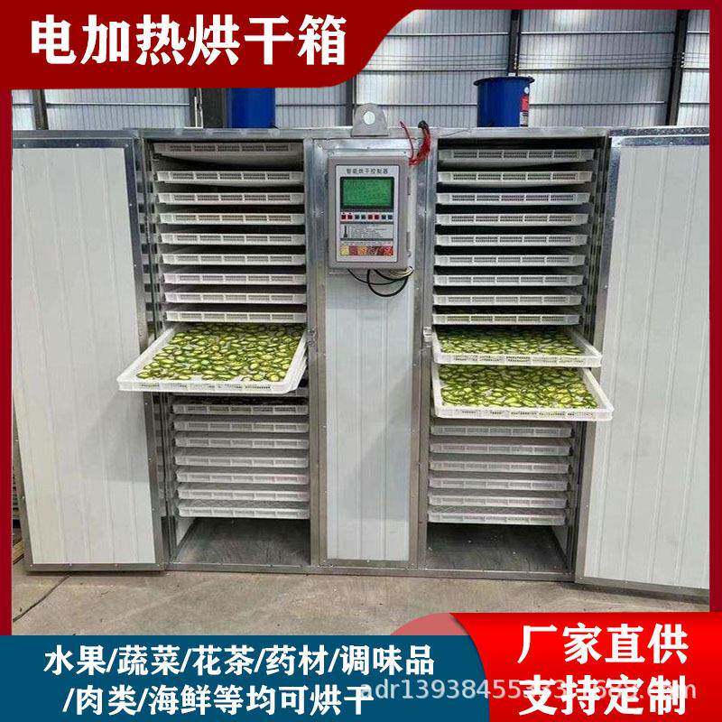 长豆角四季豆烘干机电加热金银花辣椒烘干机热风循环香菇烘干设备