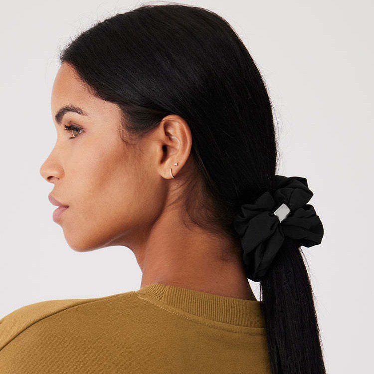 alo发圈金属环猪大肠大缎面发圈字母发带小松紧带发圈