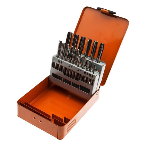 钢盾 S133001/S133002 高速钢丝锥板牙套装手动攻丝 21/32件套