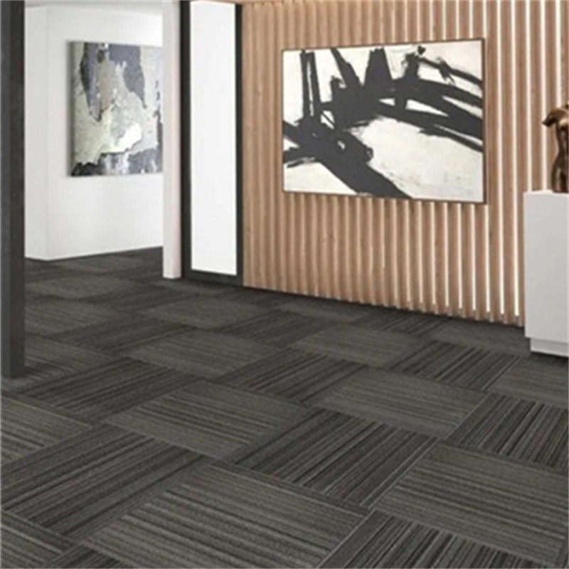 开利BA3系列办公室地毯酒店大面积全铺拼接地垫50*50大片地毯